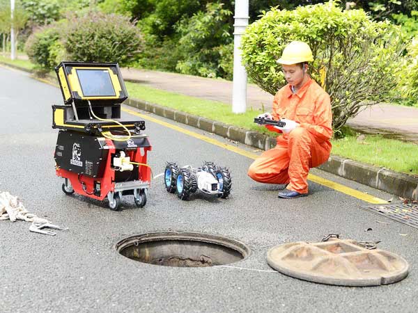 长海管道机器人检测