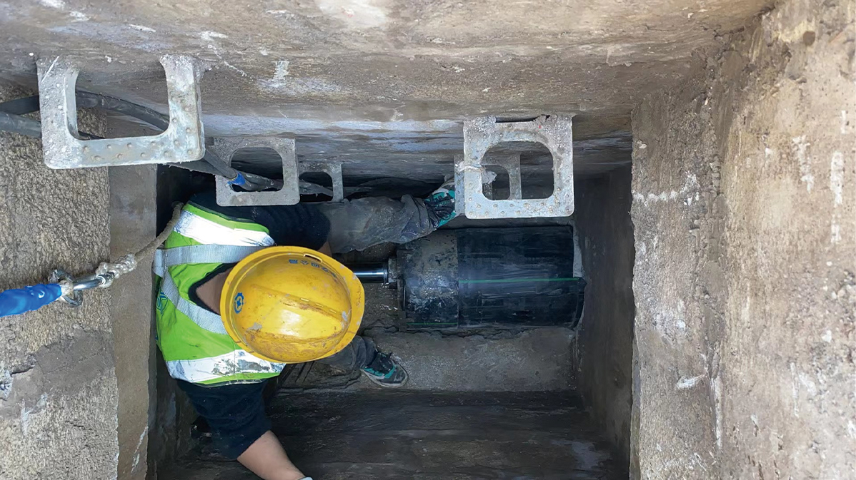 长海HDPE短管内衬法